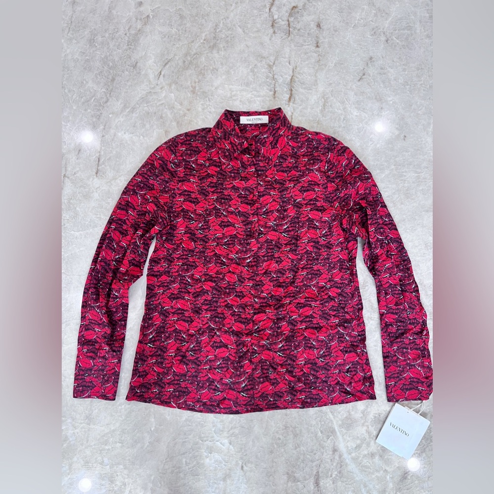 Valentino Lips Silk shirt!